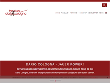 Tablet Screenshot of fanclub-cologna.ch